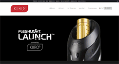 Desktop Screenshot of kiiroo.com
